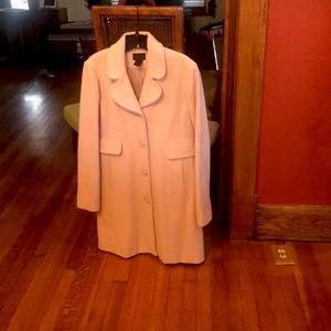Via Spiga Light Pink Wool PeaCoat size S/M 4/6